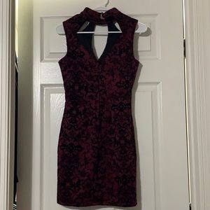 DONATING SOON, ACT NOW Red and Black Dress